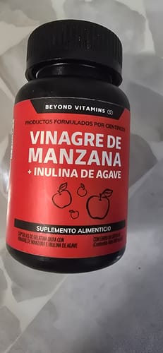 Customer photo review of Vinagre de Manzana + Inulina de Agave 60 caps