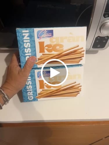 Customer video review of Grissini proteici