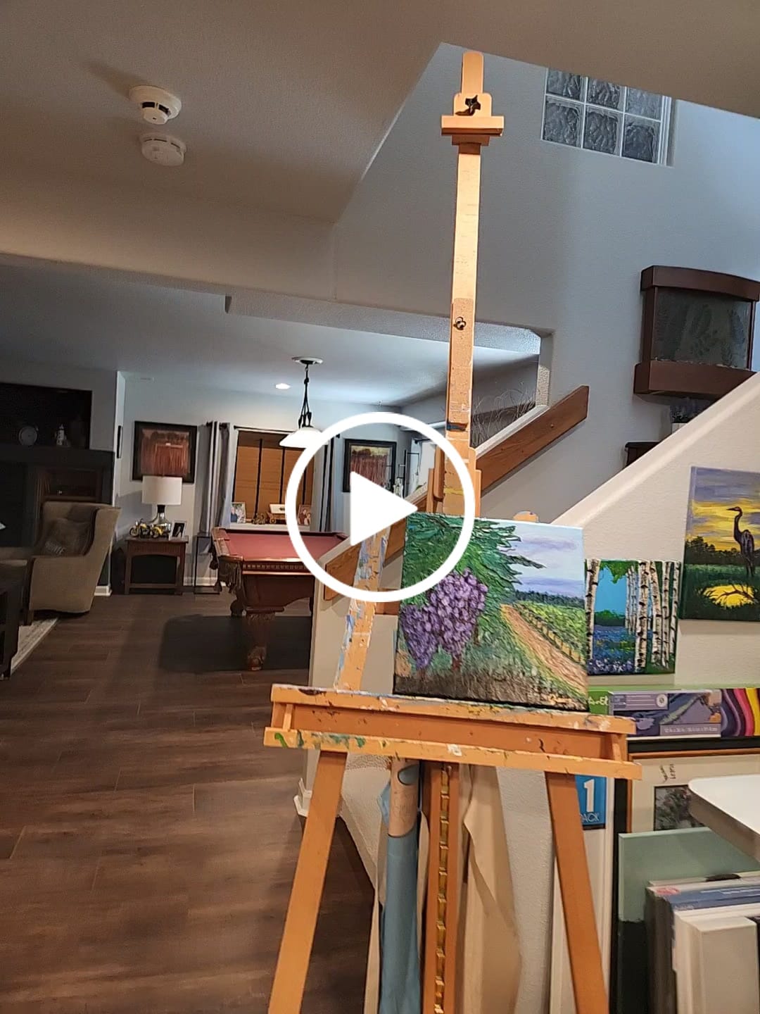 Customer video review of Phthalo Green 16 oz | Thick & Creamy Acrylic Paints for Artists | DabblePaints™
