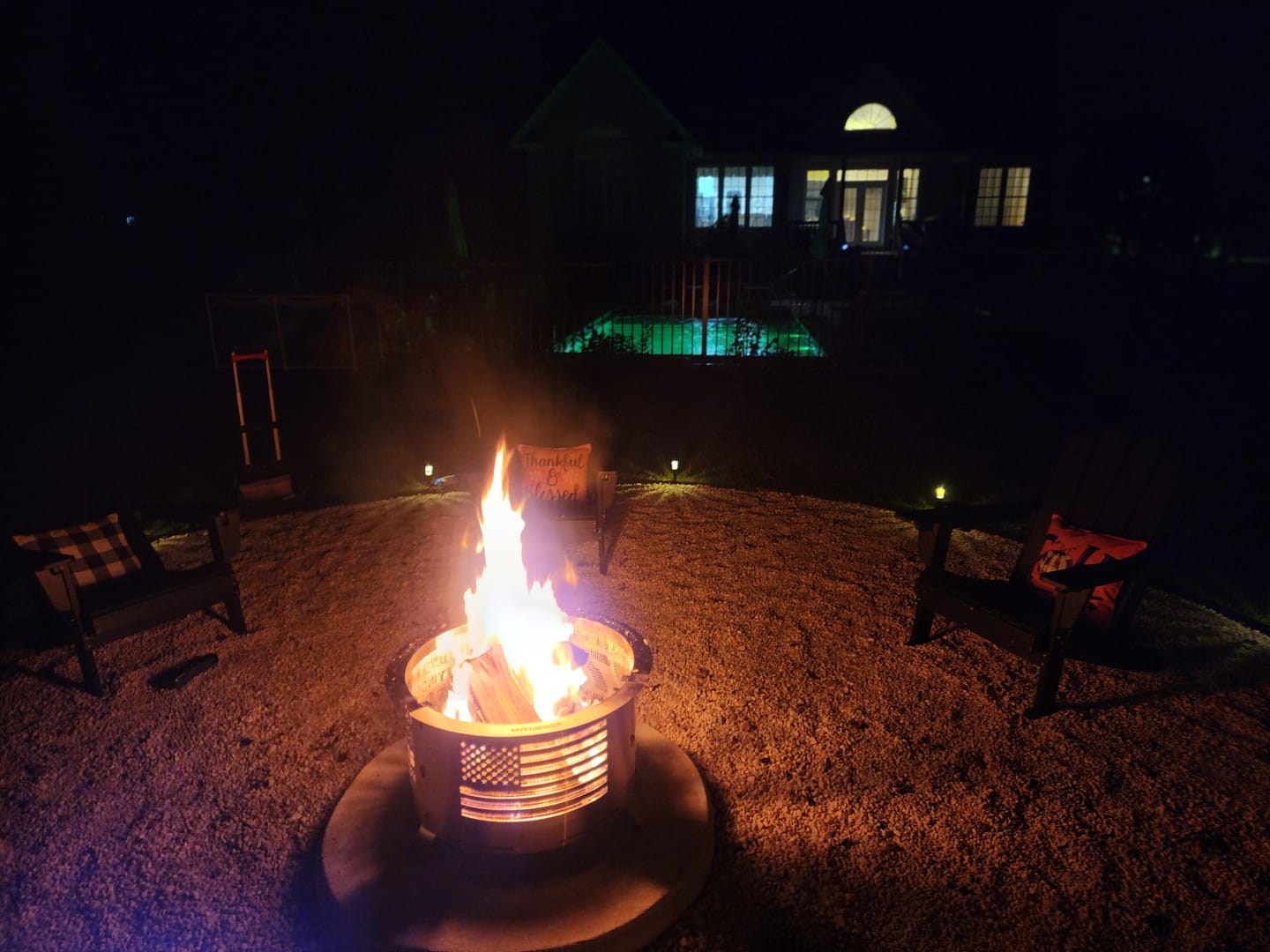 Customer photo review of MYFIRESIDE FIRE PIT 24 - BIG GUY [BUNDLES]
