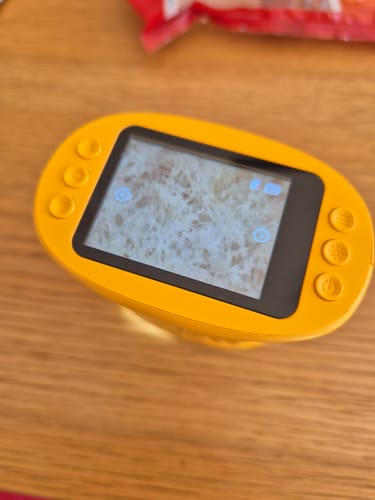 Customer photo review of Edubini Abenteuer-Mikroskop für Kinder