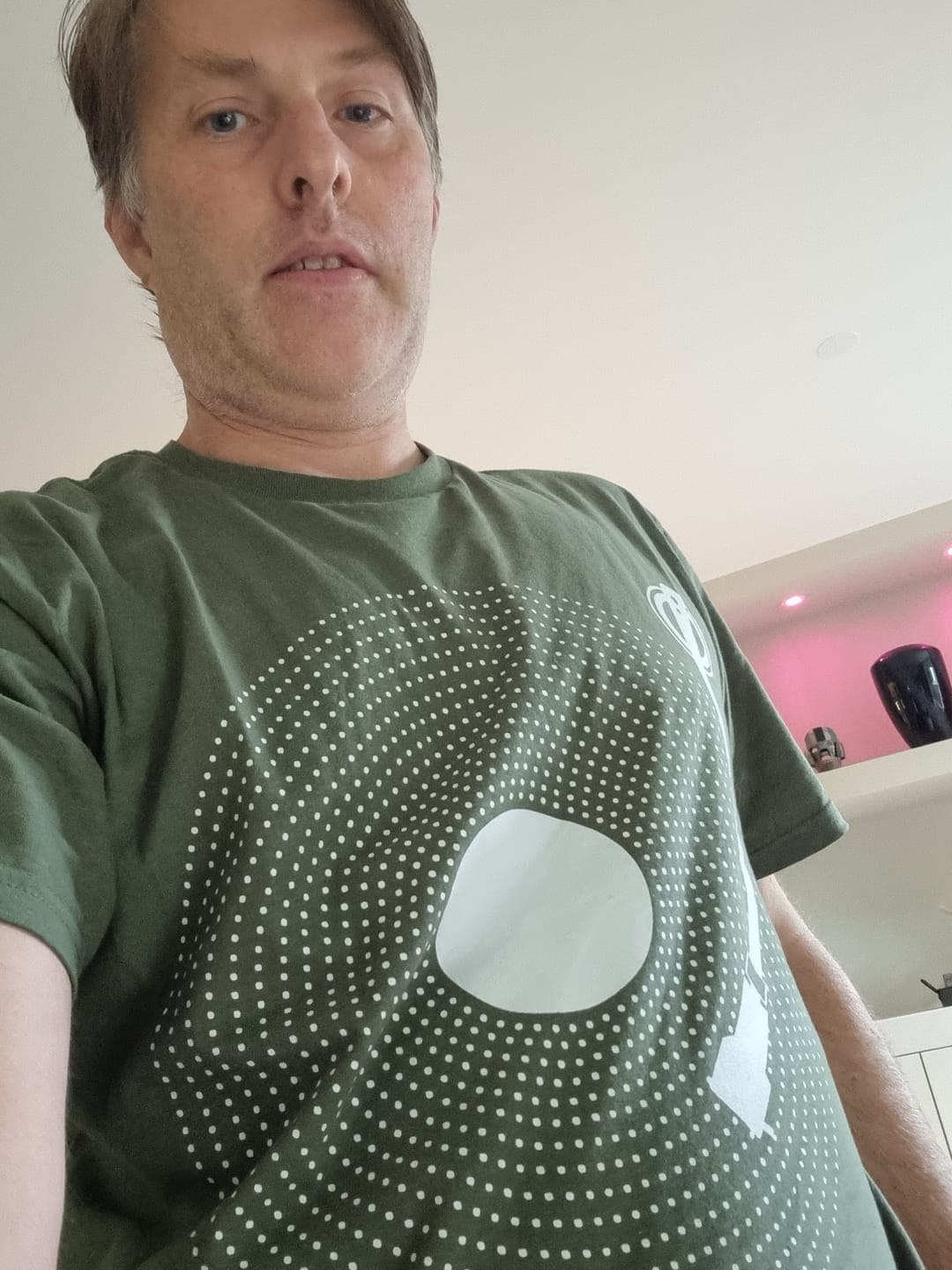 Customer photo review of Vinyl Dots T-Shirt