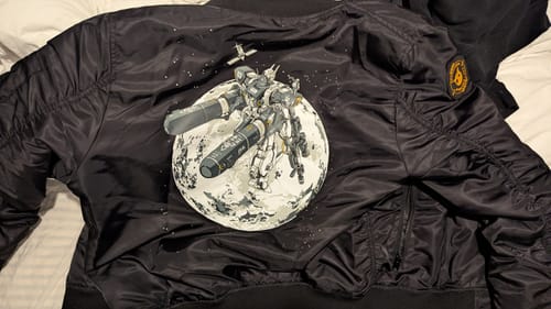 Customer photo review of Pacifist MA-1  Bomber Jacket (Slim Fit)