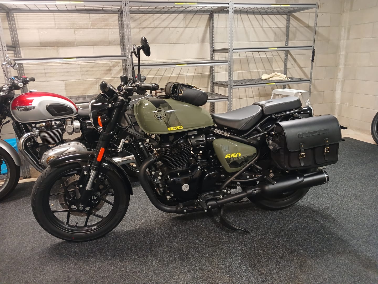 Customer photo review of expedition saddlebag