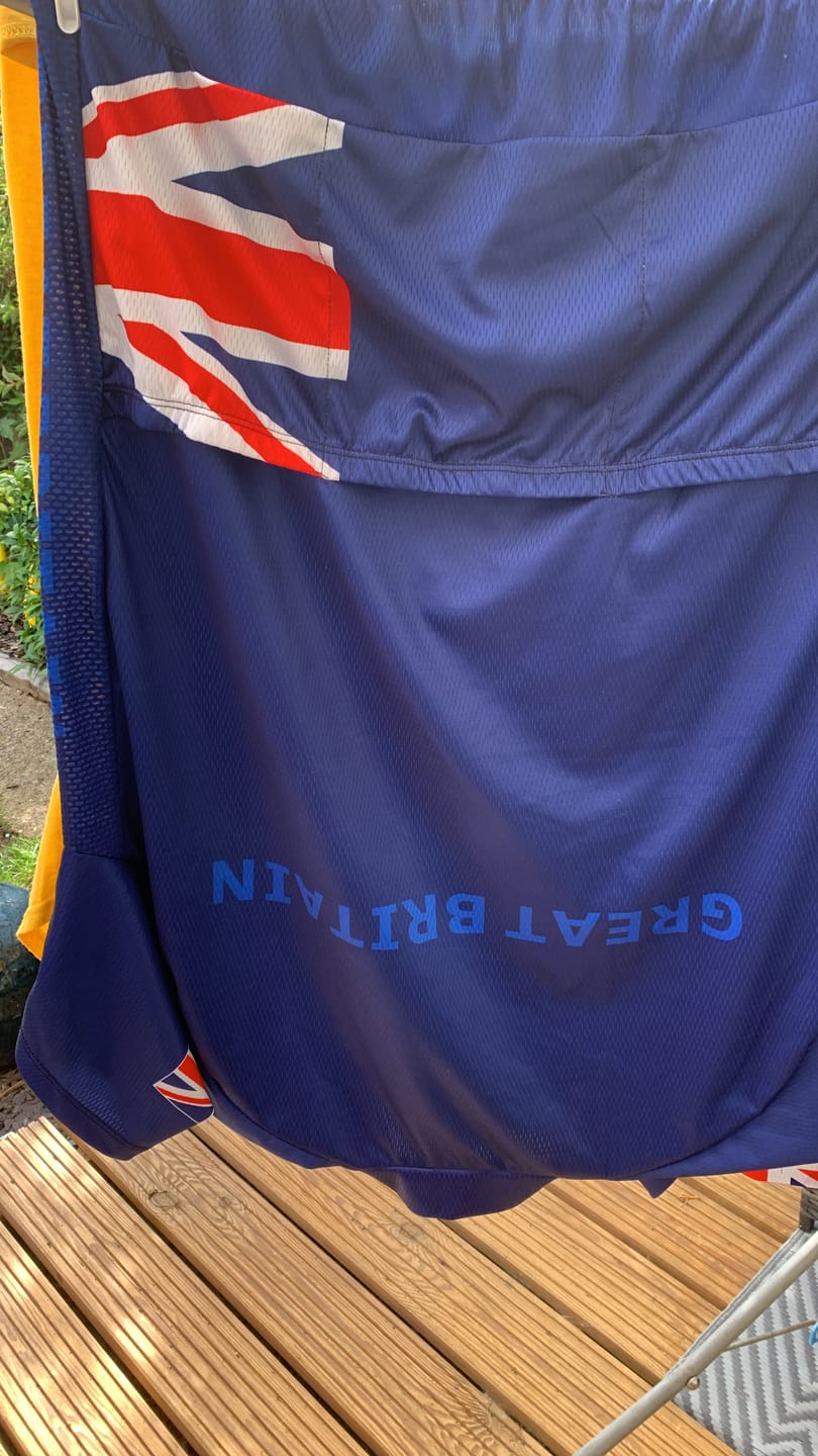 Customer photo review of Great Britain Cycling Jersey