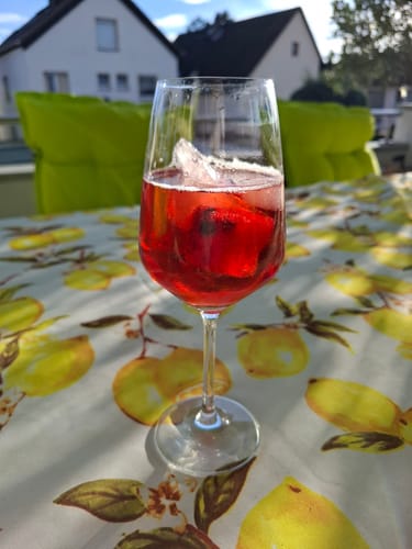 Customer photo review of Sparkling Rocco 750 ml