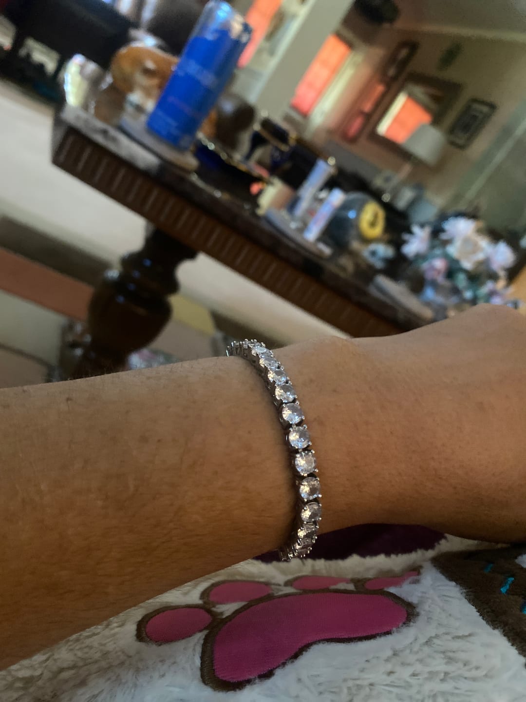 Customer photo review of Classic Shining Tennis Bracelet