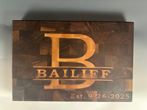 Customer photo review of Custom Inlay Builder Kit