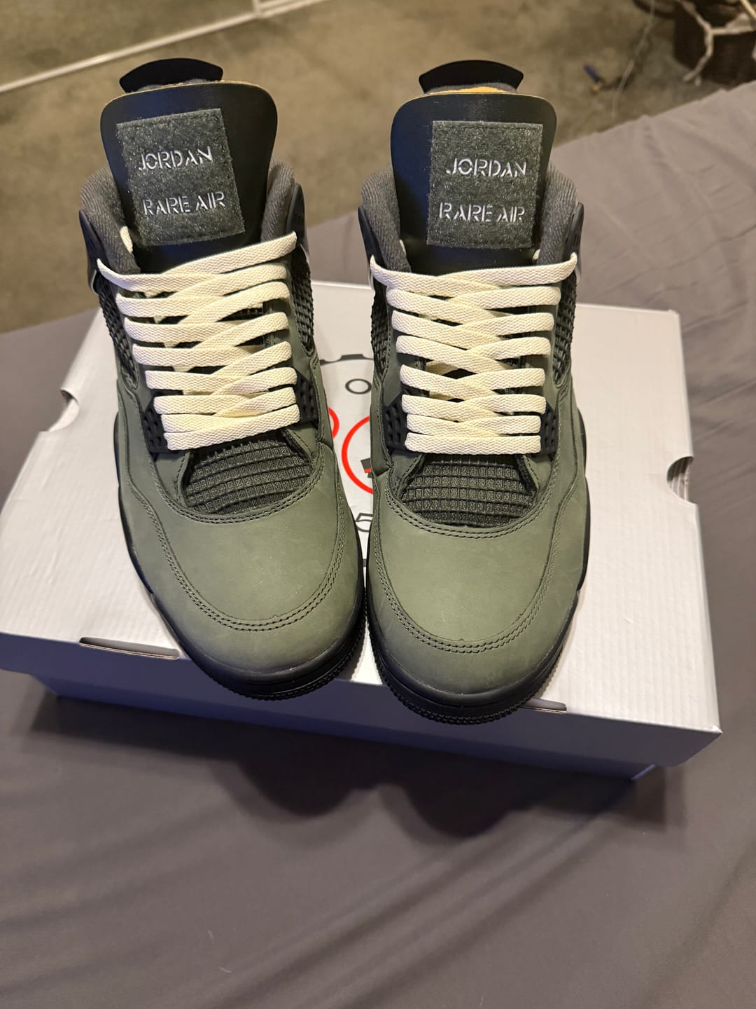 Customer photo review of Jordan Replacement Shoe Laces