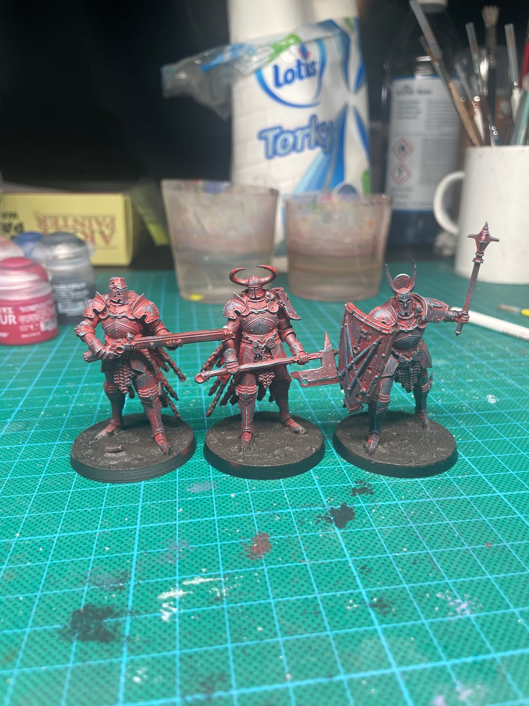 Customer photo review of Trench Crusade - Hell Knights - Court of the Seven Headed Serpent