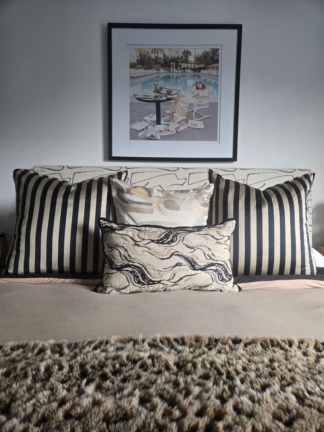 Customer photo review of Colour Block Duvet Cover Set- LIMITED EDITION