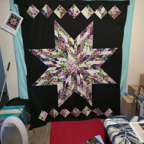 Customer photo review of End of Bolt Mystery Fabric