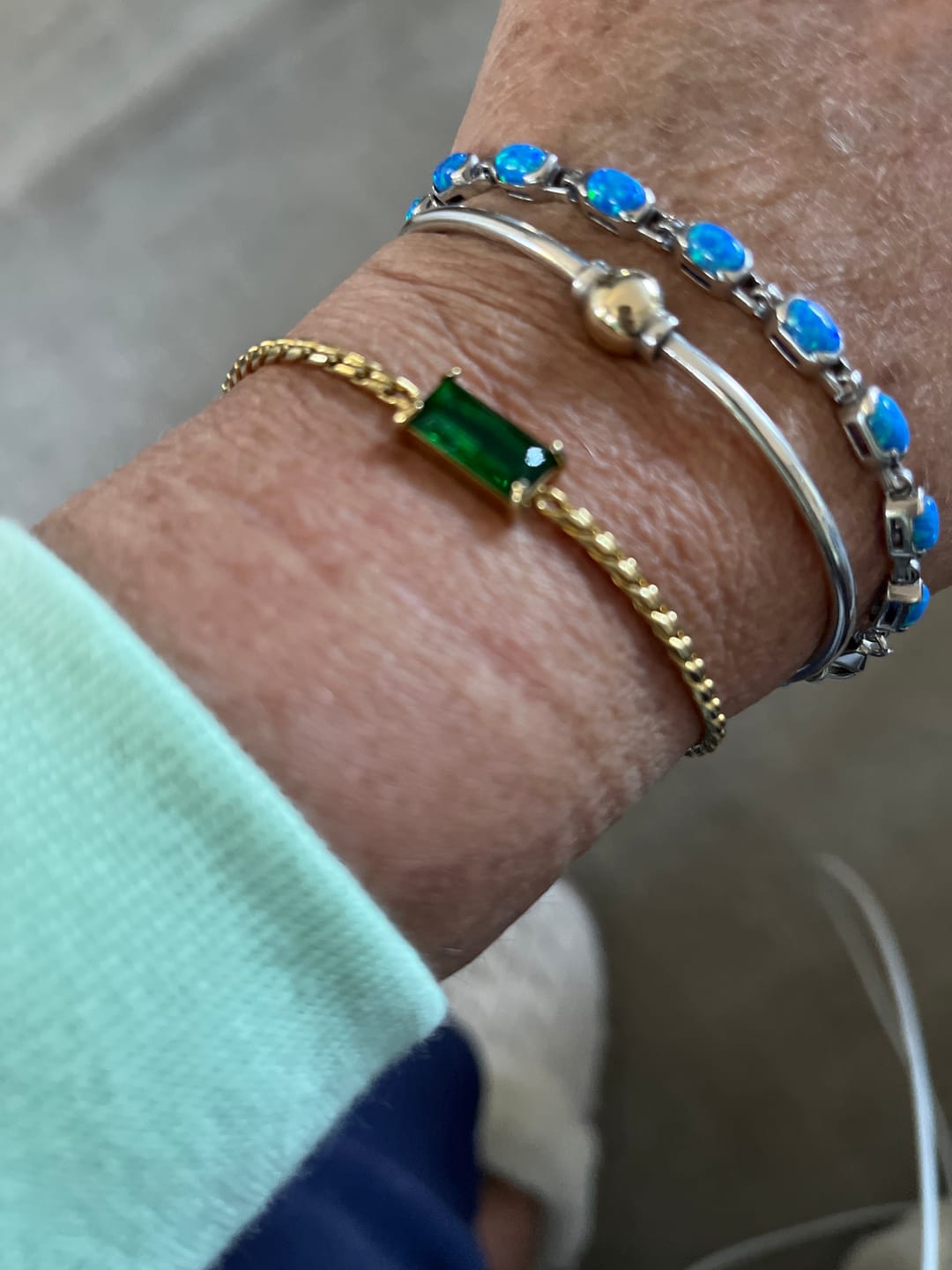 Customer photo review of Castellanos Bracelet (Bundle)