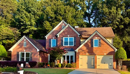 Customer photo review of Magnetic Deluxe Accents Faux Garage Set (6-PCS)