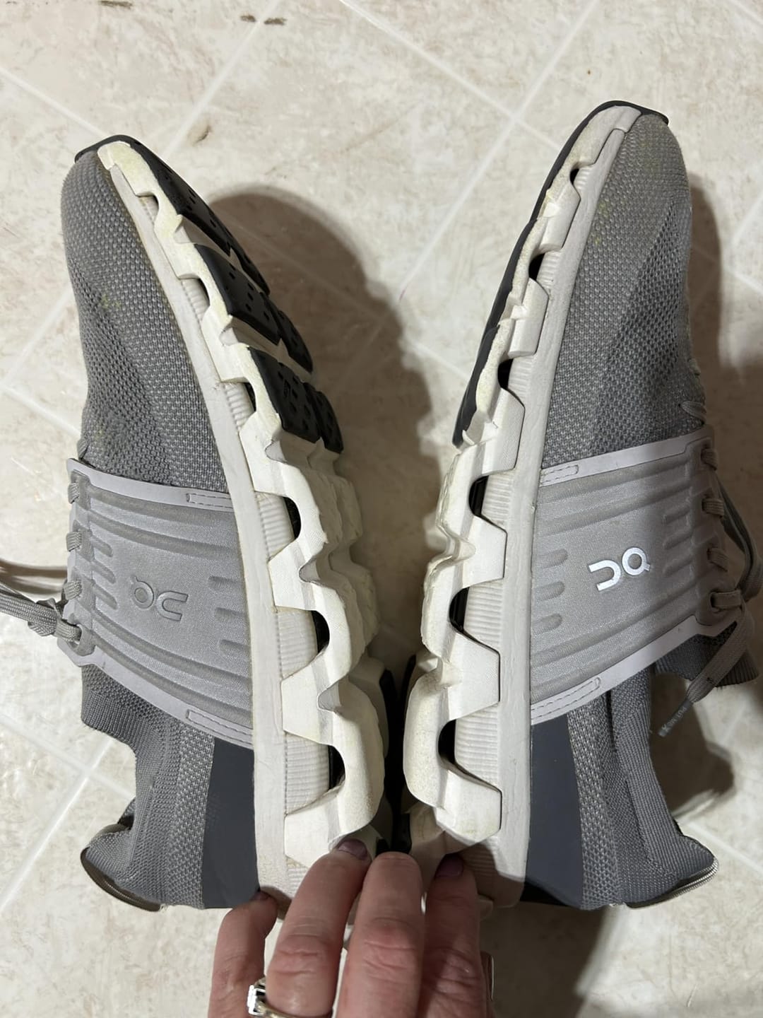 Customer photo review of Shoe Laundry Bag – Clean Shoes & Safe Washing