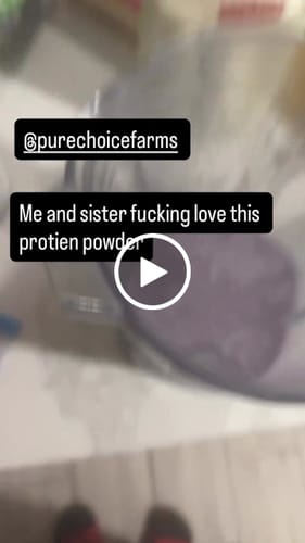 Customer video review of Whey Protein Isolate with Organic Vanilla