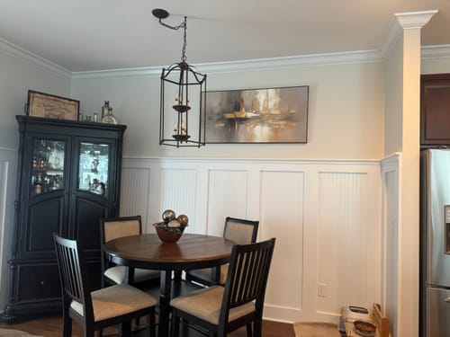 Customer photo review of Abstract Painting Canvas #AP125