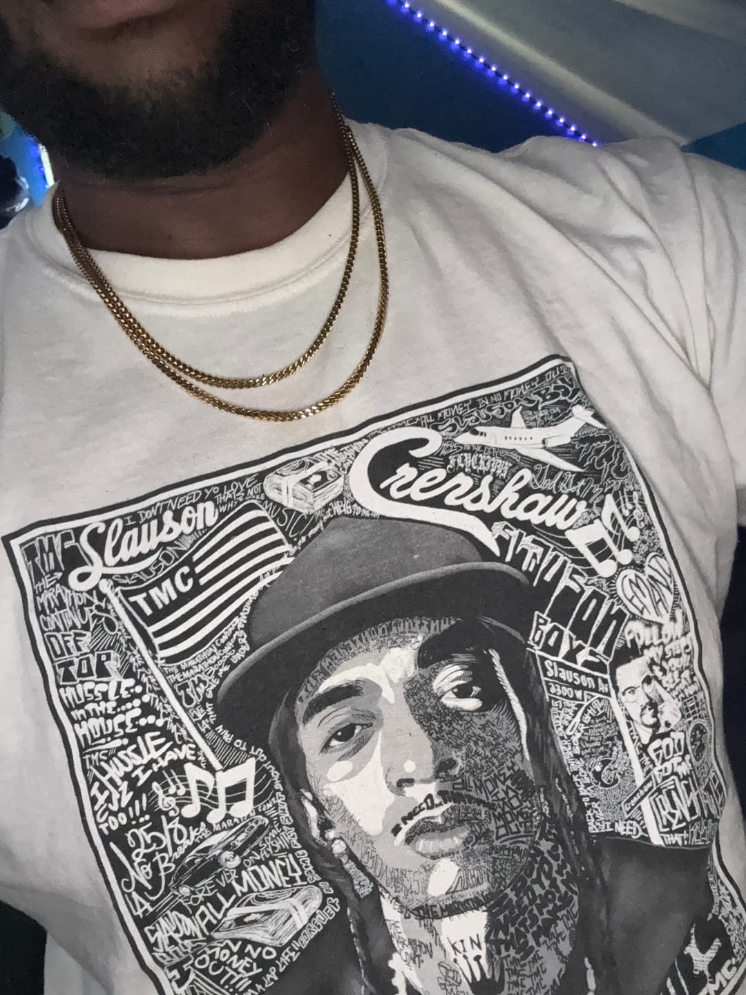 Customer photo review of Franco Chain (Gold)