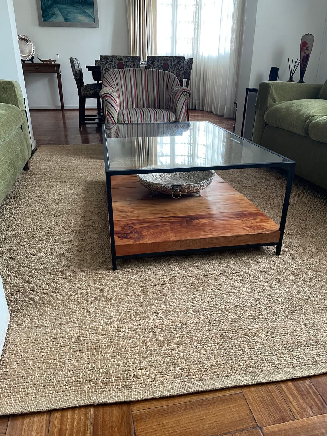 Customer photo review of Alfombra Yute Sahara 200x300 Crudo