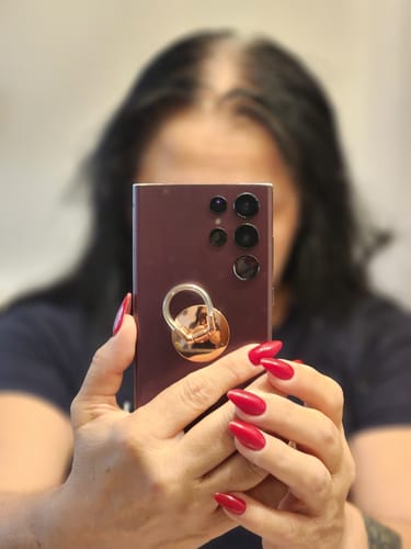 Customer photo review of Instant Dye Shampoo