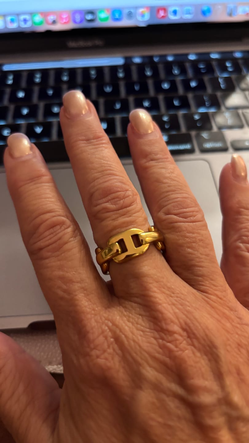 Customer photo review of Anchor Chain Ring (Bundle)