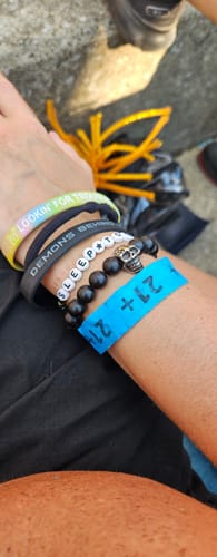 Customer photo review of LOUDER THAN LIFE BRACELET 2025