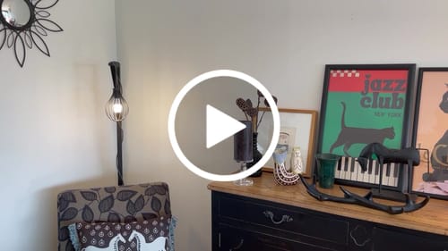 Customer video review of Puffball Lamp | Blood Orange