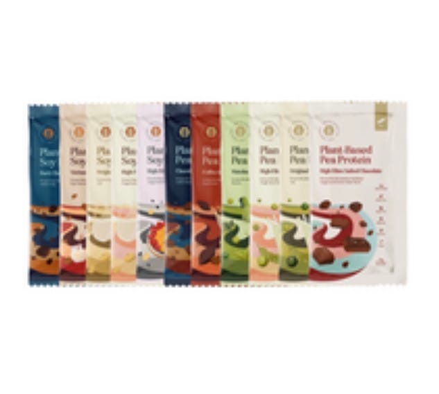 Customer photo review of Sachet Starter Pack - 11 Assorted Flavours
