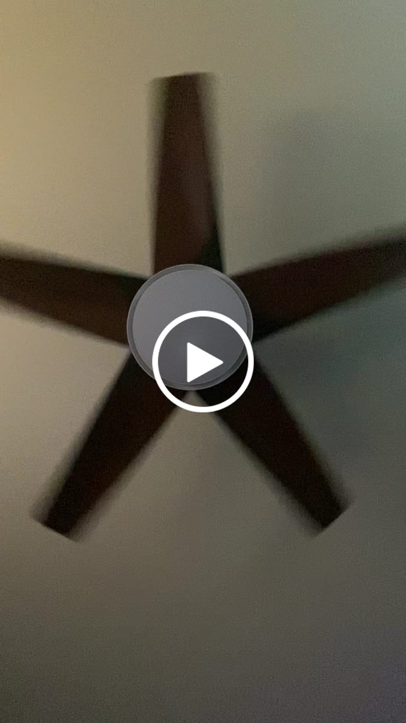 Customer video review of Smart Ceiling Fan CLF712S