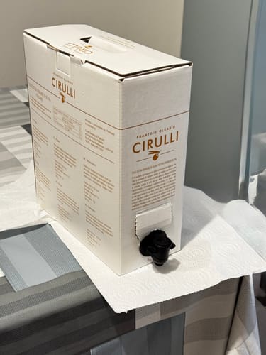 Customer photo review of Bag in box di olio extravergine di oliva • 5 Litri