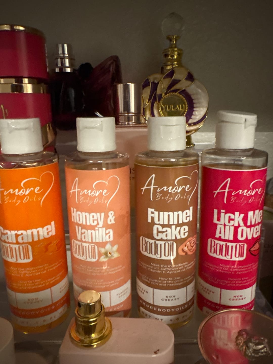 Customer photo review of Funnel Cake - Body Oil - Limited Edition