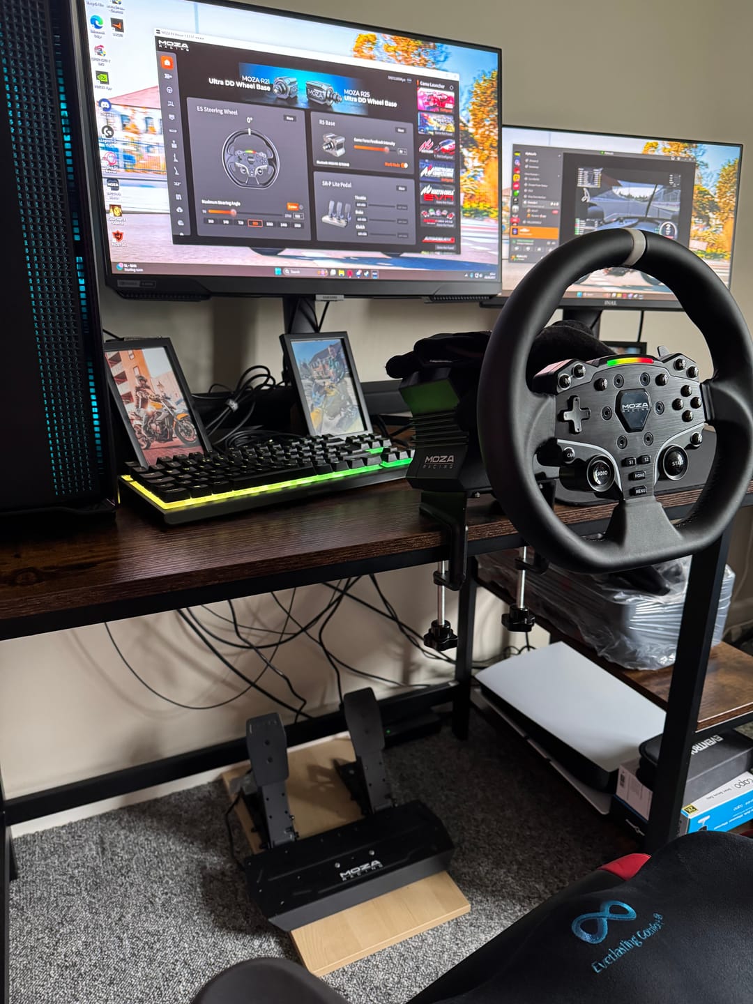Customer photo review of MOZA RACING SR-P Lite Brake Pedal Performance Kit