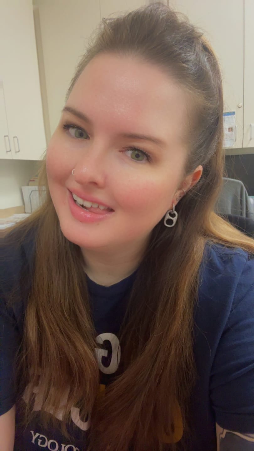 Customer photo review of Hillbetty Poptab Earrings