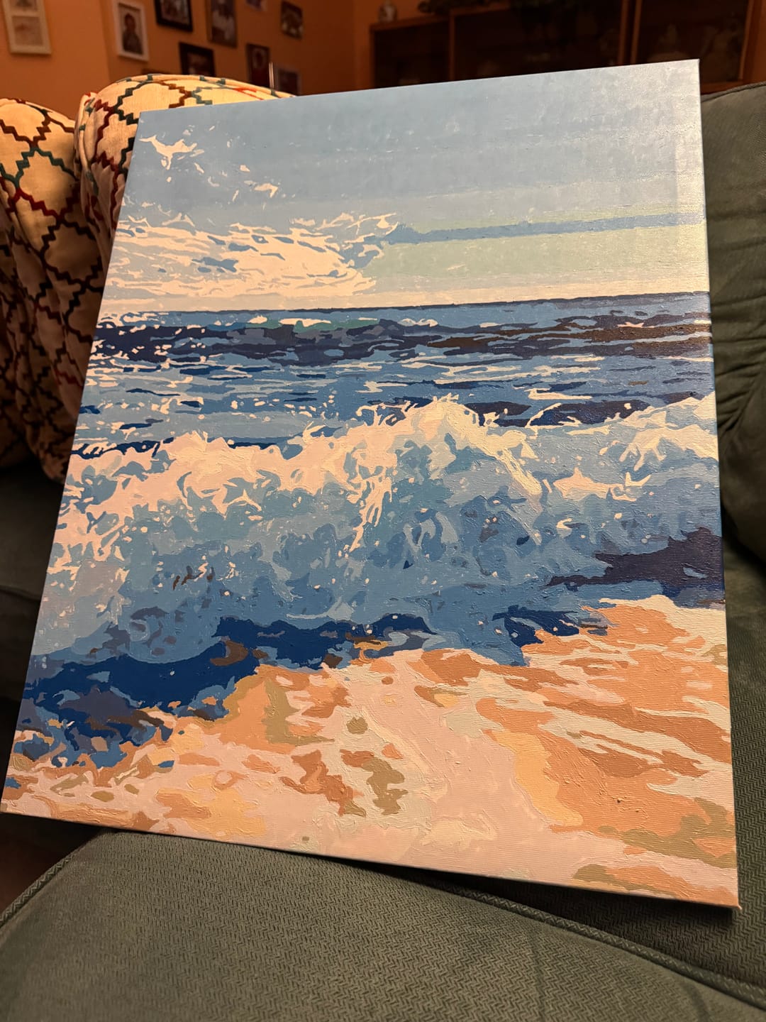 Customer photo review of Warm Beach Waves