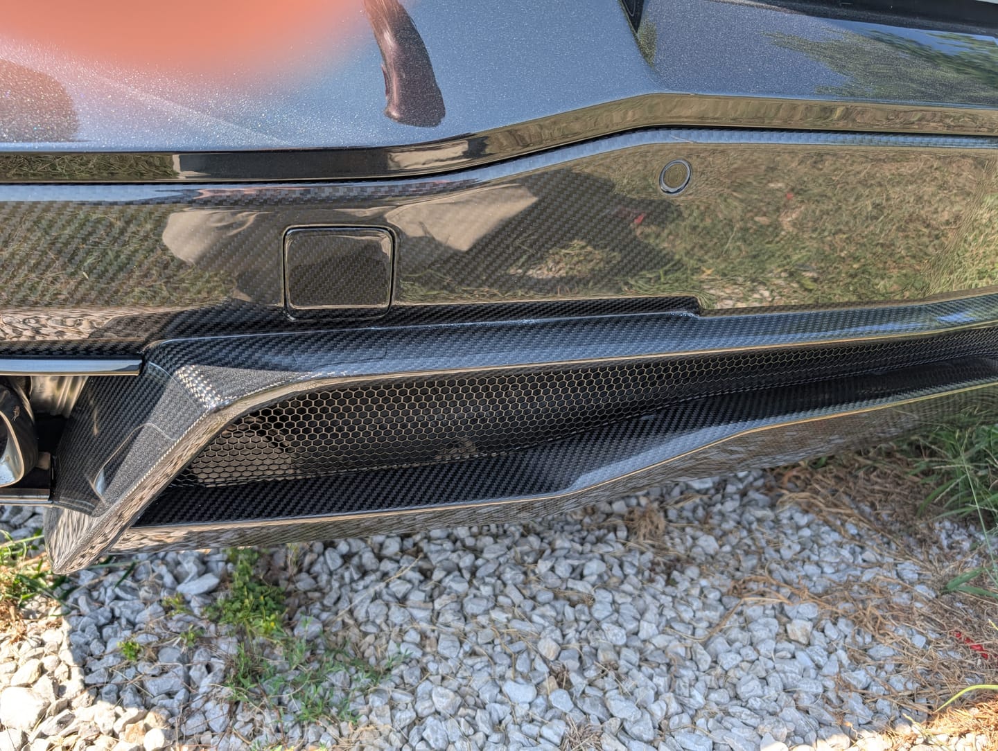 Customer photo review of Chevrolet Corvette C8 Rear Diffuser