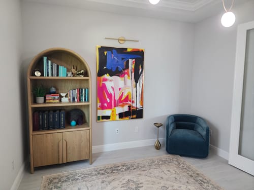 Customer review photo for COLORFUL PAINTING #CA142
