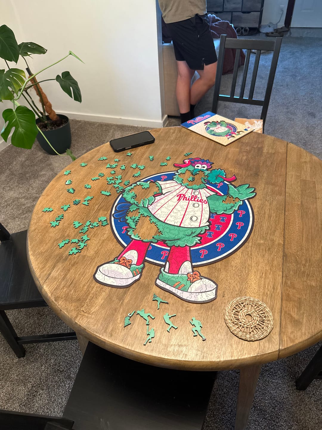 Customer photo review of Philadelphia Phillies™ Mascot - Wooden Puzzle
