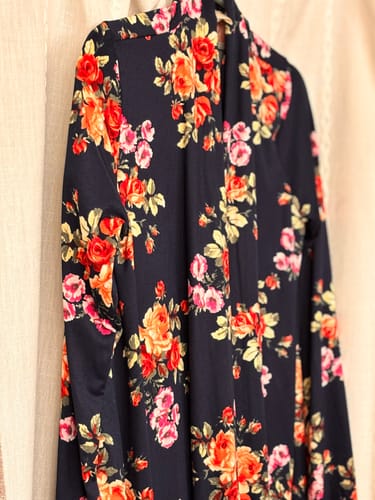Customer photo review of Roses Tunic Cardigan