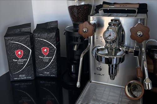 Customer photo review of Whole Bean Coffee Platinum - 100% Arabica