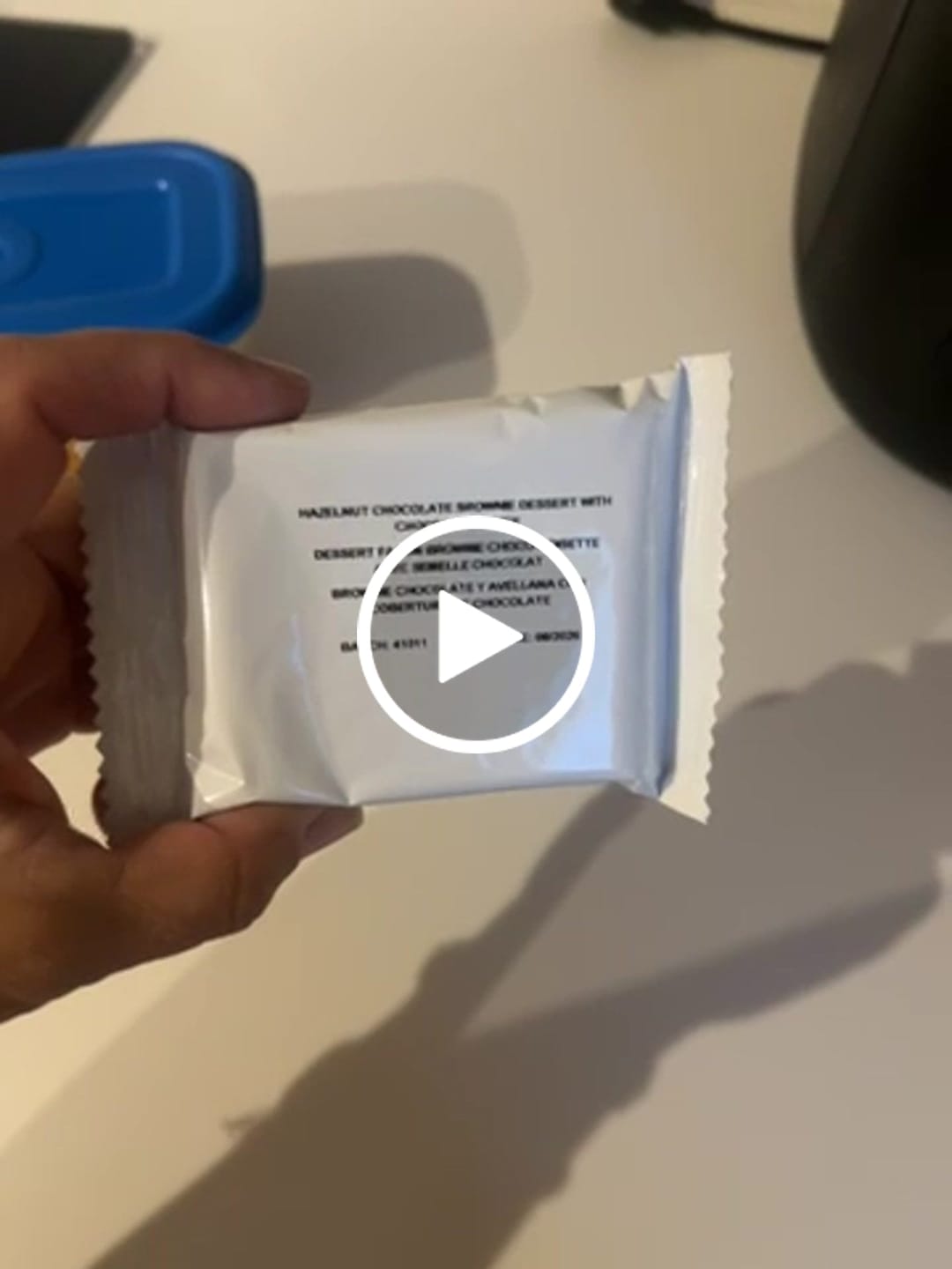 Customer video review of Brownie keto al cioccolato