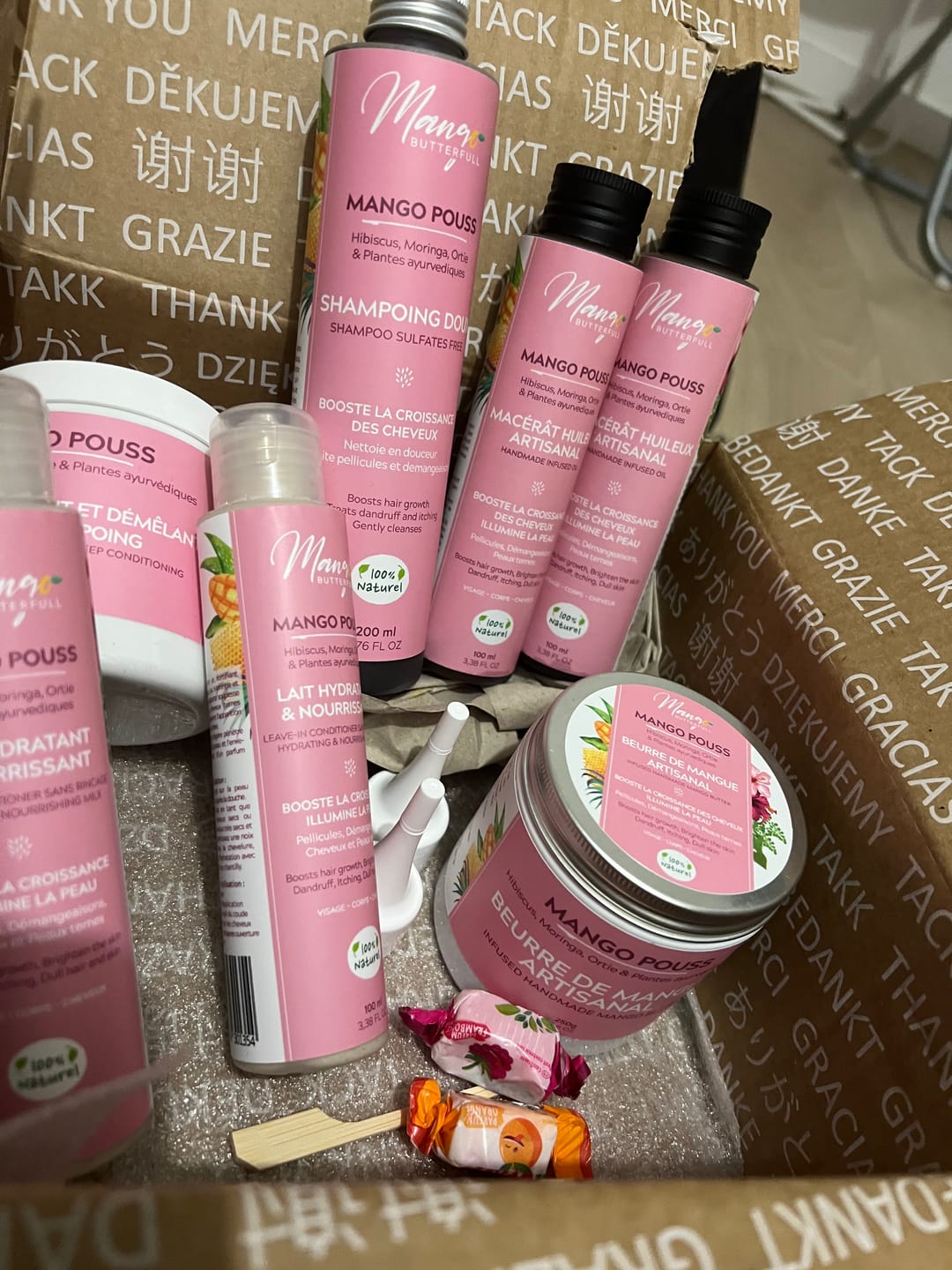 Customer photo review of Pack routine Mango POUSS