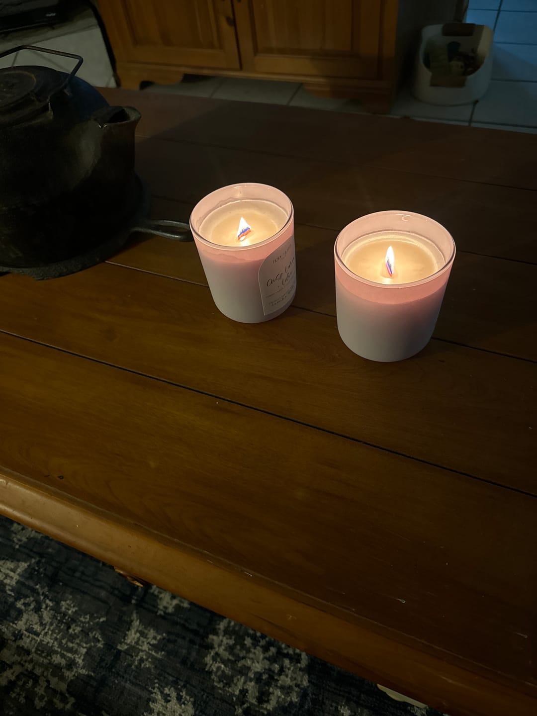 Customer photo review of Candle Club Subscription