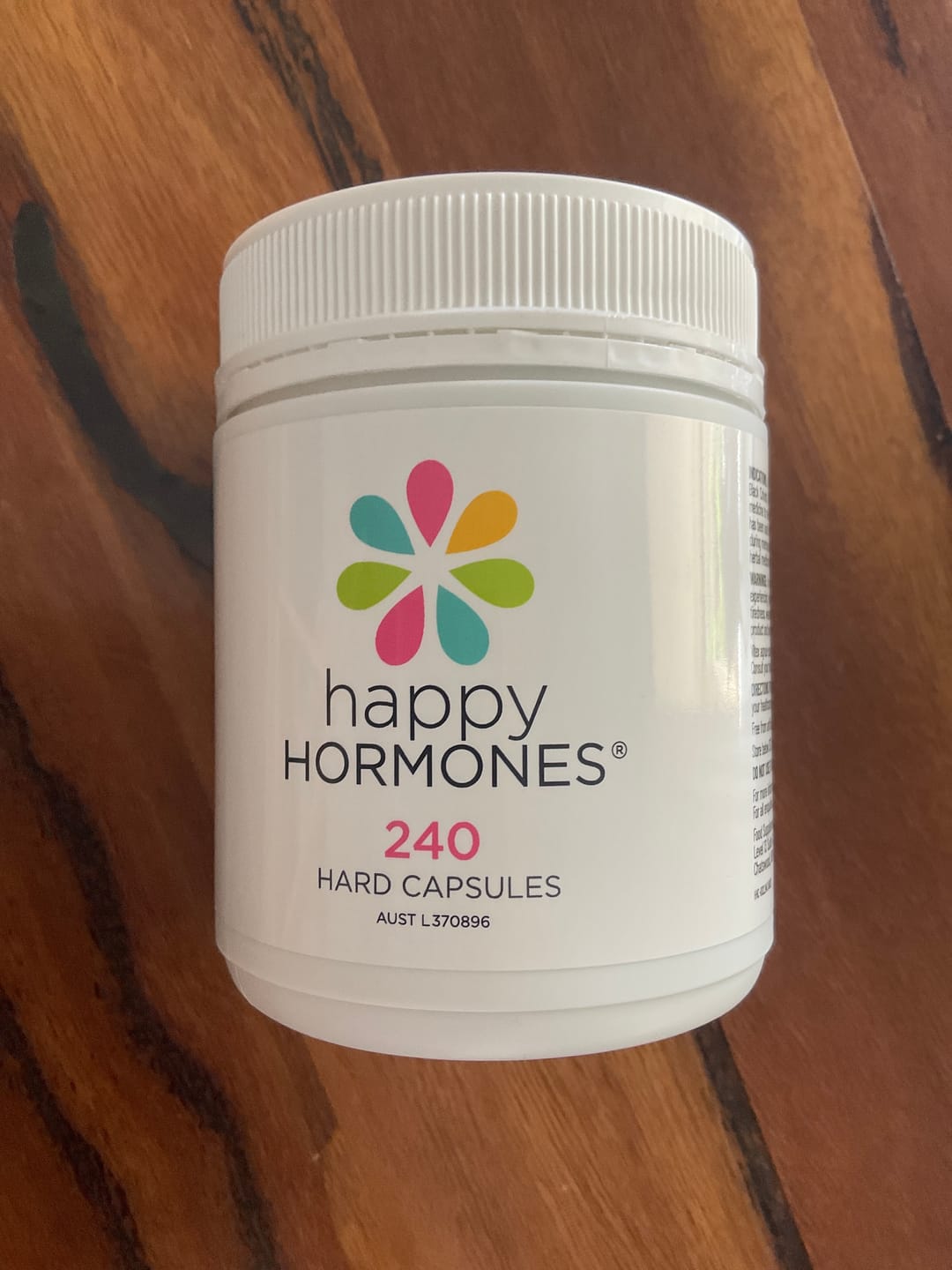 Customer photo review of Hormone Balance Supplement - Happy Hormones® Capsules