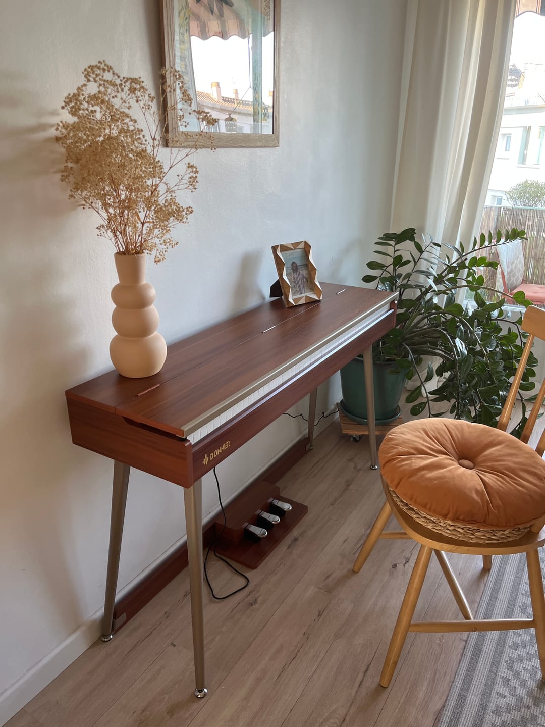 Customer photo review of Donner DDP-80 PLUS Piano Numérique Avec Couvercle Semi-Ouvert
