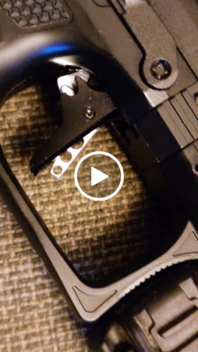 Customer video review of Revanchist Airsoft Flat Trigger Set for VFC Walther PDP