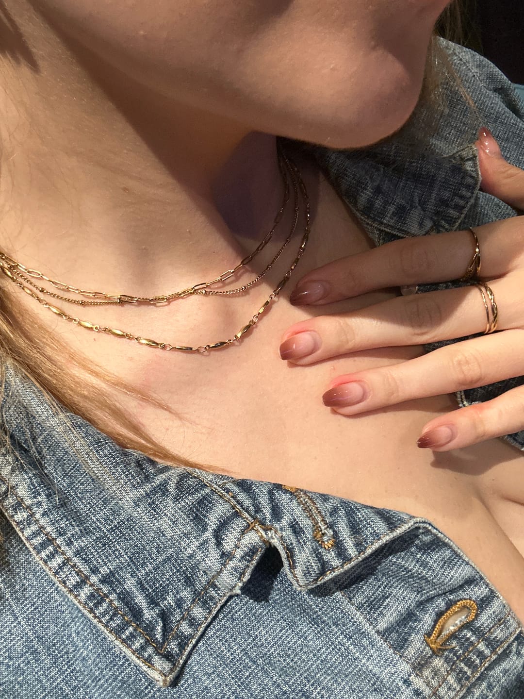 Customer photo review of Alea Chain Necklace