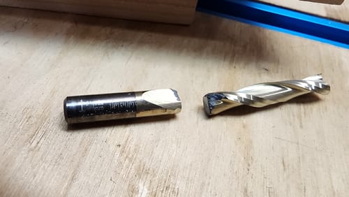 Customer photo review of 1/4'' x 1-1/2'' Upcut Extended - 1/4'' Shank - UC2215