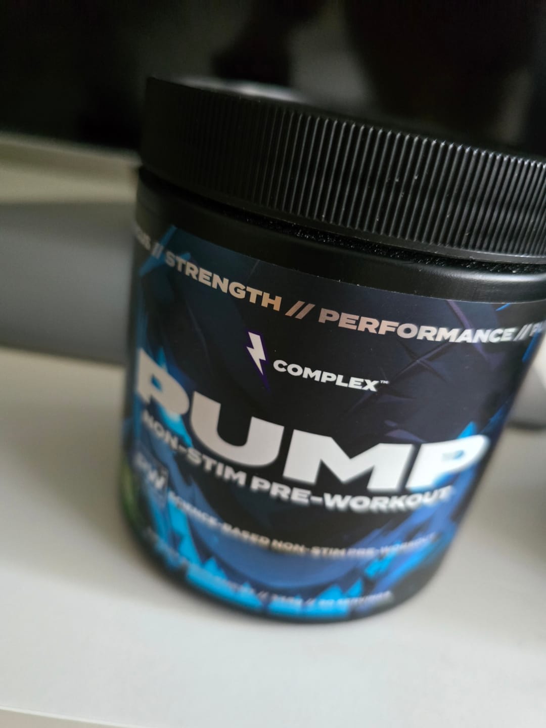 Customer photo review of Pump Non-Stim Pre-workout