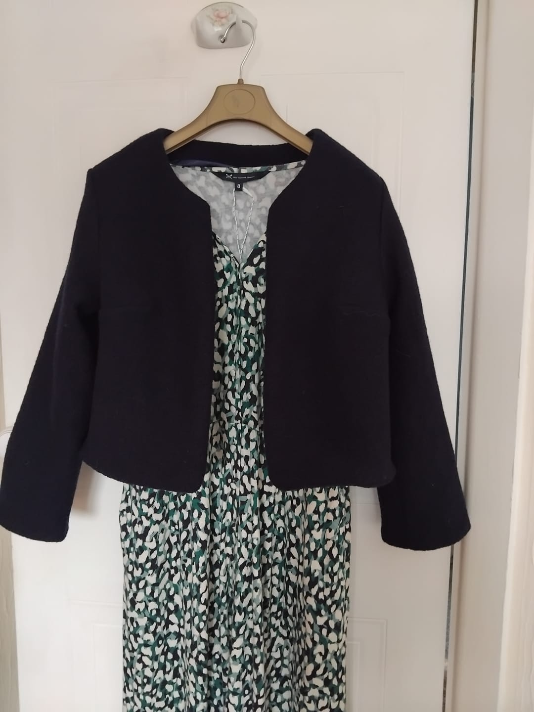 Customer photo review of Plain 100% Boiled Wool Fabric