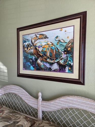 Customer photo review of GRAFFITI TURTLE